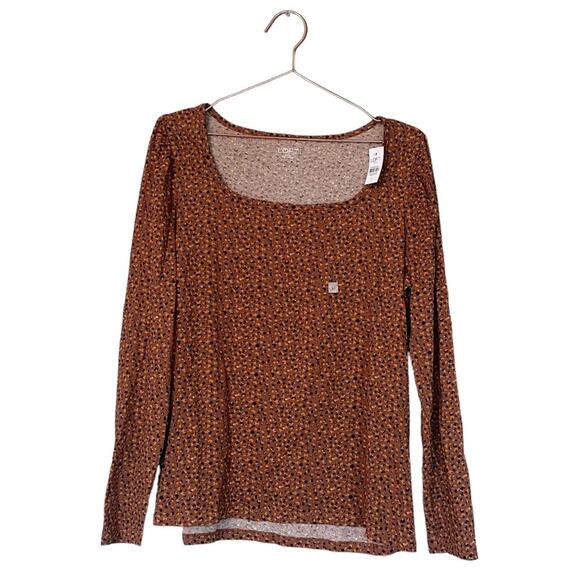 Loft square neck long sleeved blouse size large new with tag - Picture 1 of 6